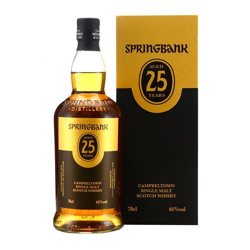 Springbank 25 Year Limited Edition Single Malt Scotch Whiskey