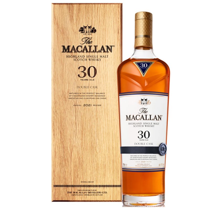 The Macallan 30 Year Double Cask 2021 Release Scotch Whiskey 750ml - Uptown Spirits