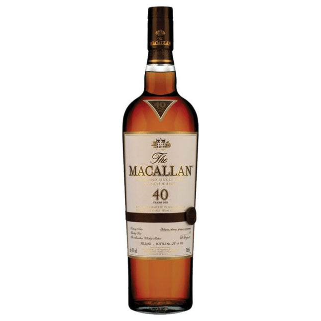 The Macallan 40 Year Sherry Oak 2017 Release Scotch Whiskey - Uptown Spirits