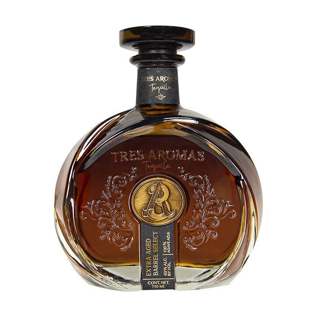 Tres Aromas Barrel Select Extra Aged Tequila 750ml - Uptown Spirits