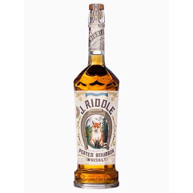 Two James J. Riddle Peated Bourbon Whiskey 750ml - Uptown Spirits
