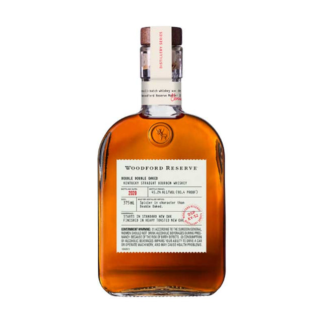 Woodford Reserve Double Double Oaked Bourbon Whiskey 375ml - Uptown Spirits