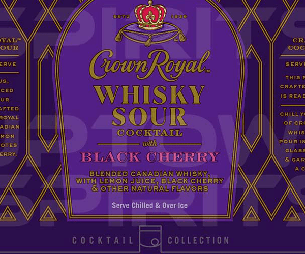 Crown Royal Launches Black Cherry Whisky Sour Cocktail – Uptown Spirits
