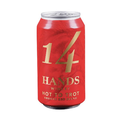 14 Hands Hot to Trot Red Wine Canned Cocktail 12/375ml - Uptown Spirits