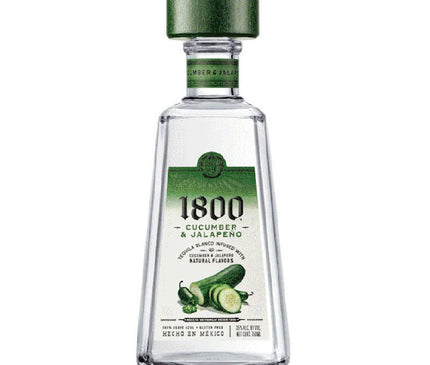 1800 Cucumber and Jalapeno Blanco Tequila 750ml - Uptown Spirits