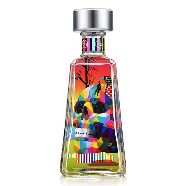 1800 Essential Artists Series Okuda San Miguel Limited Edition Tequila 750ml - Uptown Spirits