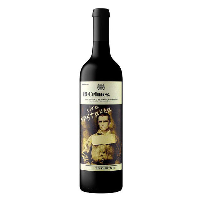 19 Crimes Red Blend Wine 750ml - Uptown Spirits