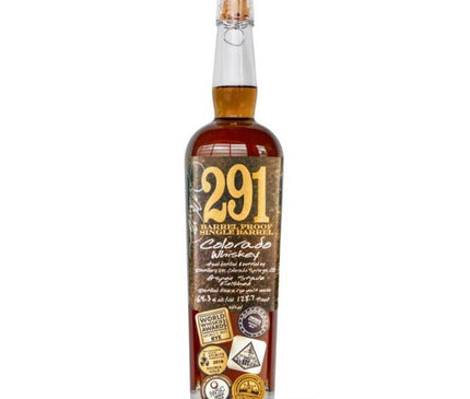 291 Barrel Proof Colorado Whiskey 750ml - Uptown Spirits