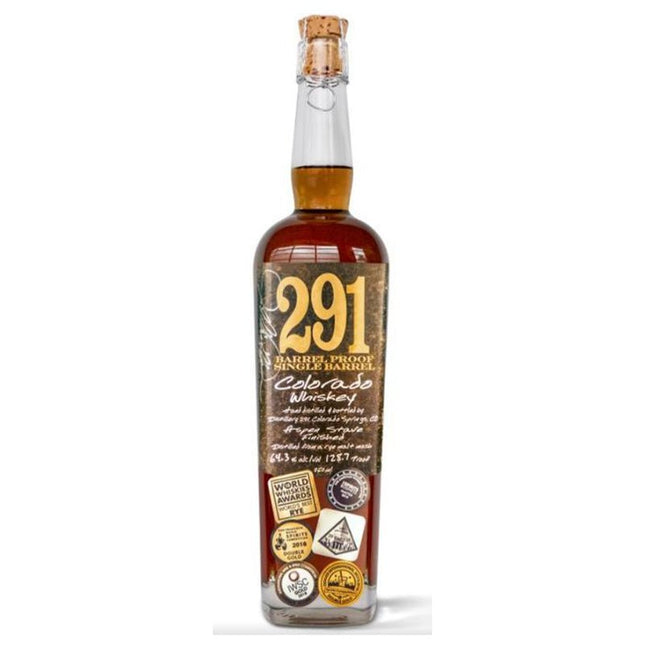 291 Barrel Proof Colorado Whiskey 750ml - Uptown Spirits