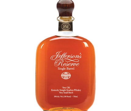 Jeffersons Reserve Single Barrel 100 Proof Bourbon Whiskey 750ml