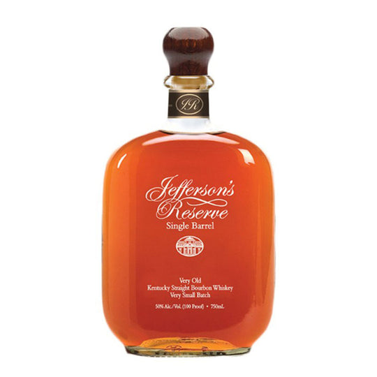 Jeffersons Reserve Single Barrel 100 Proof Bourbon Whiskey 750ml Uptown Spirits