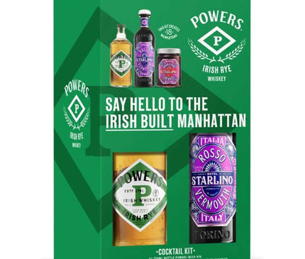 Powers Cocktail Kit Irish Rye Whiskey 750ml