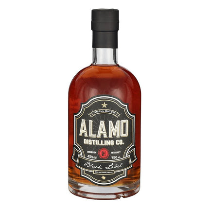 Alamo Black Label Bourbon Whiskey 750ml - Uptown Spirits