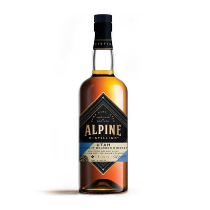Alpine Distilling Utah Straight Bourbon Whiskey 750ml - Uptown Spirits