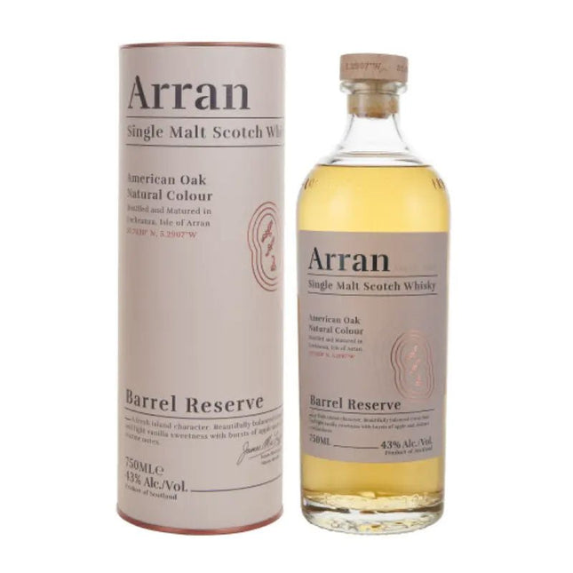 Arran Barrel Reserve Scotch Whiskey 700ml - Uptown Spirits