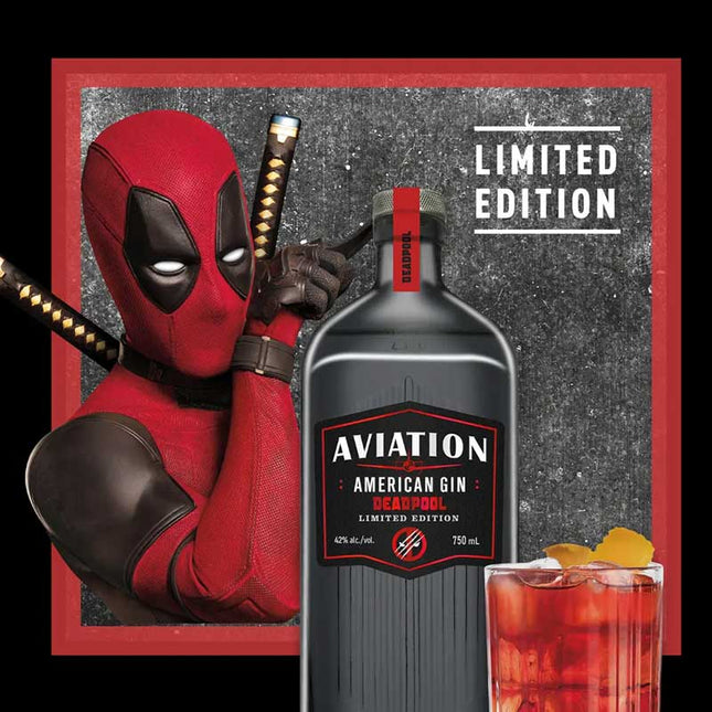 Aviation Deadpool Limited Edition American Gin 750ml - Uptown Spirits