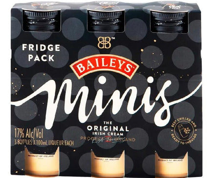 Baileys Minis Original Irish Cream 3/100ml - Uptown Spirits
