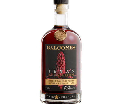 Balcones Texas Blue Corn finished in Wine casks Bourbon Whiskey 750ml - Uptown Spirits