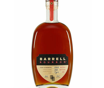 Barrell Bourbon 5 Years Cask Strength Batch 022 Whiskey 750ml - Uptown Spirits