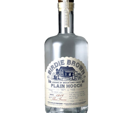 Birdie Brown Plain Hooch White Whiskey 750ml - Uptown Spirits