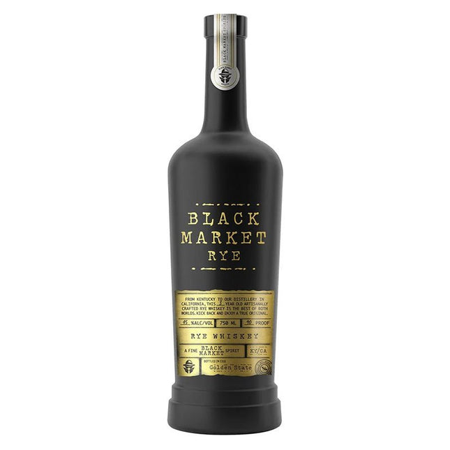 Black Market Rye Whiskey 750ml - Uptown Spirits