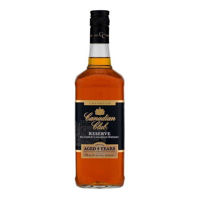 Canadian Club 9 Year Reserve Canadian Whisky 750ml - Uptown Spirits