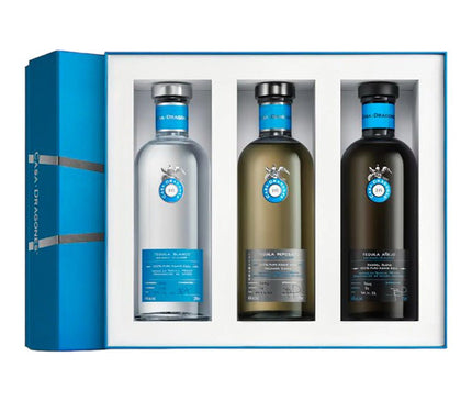 Casa Dragones Sipping Tequila Gift Set 3/375ml - Uptown Spirits