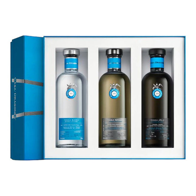 Casa Dragones Sipping Tequila Gift Set 3/375ml - Uptown Spirits