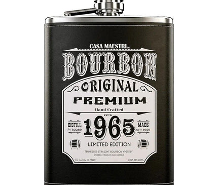 Casa Maestri Flask Premium Bourbon Whiskey 200ml - Uptown Spirits