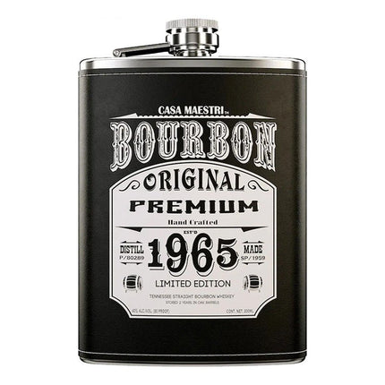 Casa Maestri Flask Premium Bourbon Whiskey 200ml - Uptown Spirits