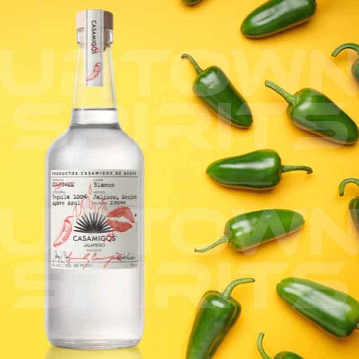 Casamigos Jalapeno Flavored Blanco Tequila 750ml Uptown Spirits