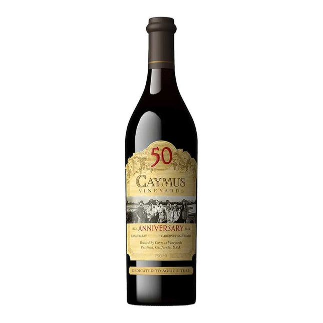 Caymus 50th Anniversary Cabernet Sauvignon 750ml - Uptown Spirits