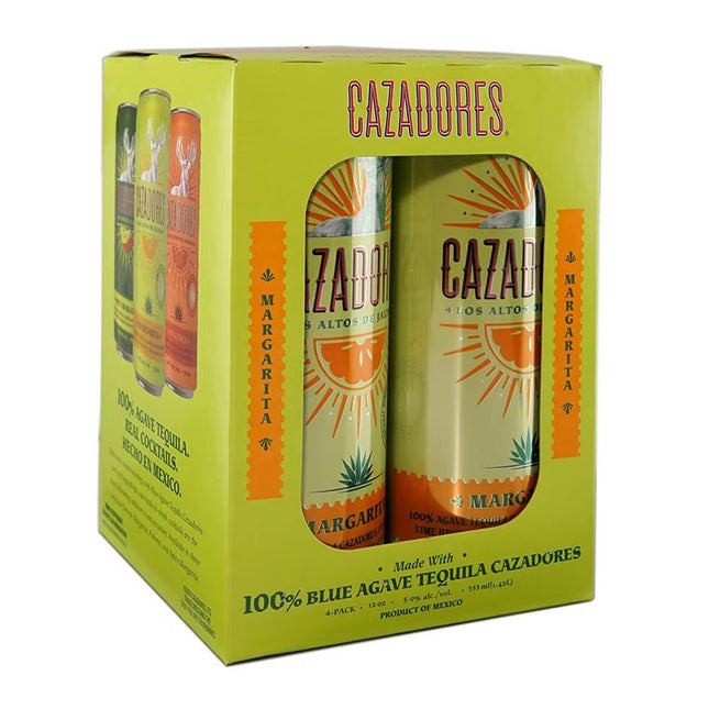 Cazadores Margarita Tequila 4/355ml - Uptown Spirits