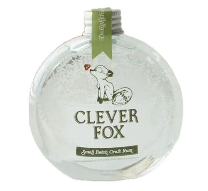 Clever Fox Silver Rum Mini Shot 50ml - Uptown Spirits