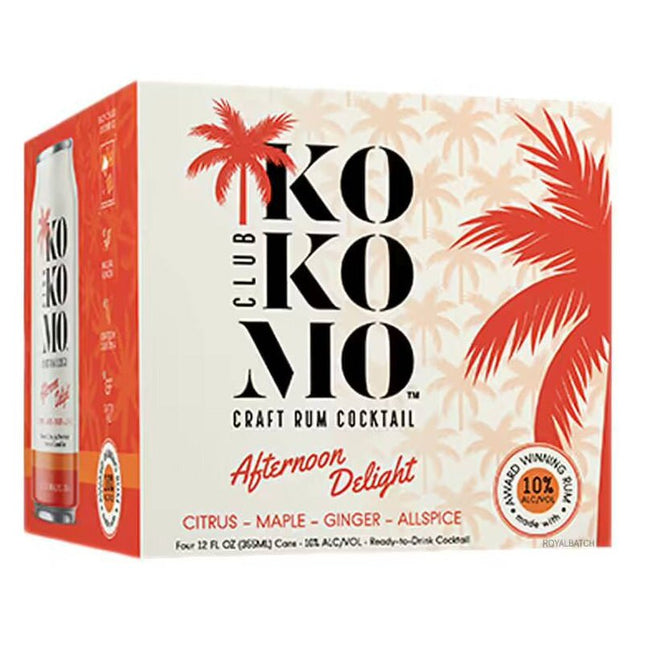 Club Kokomo Afternoon Delight Rum Cocktail 4/355ml - Uptown Spirits