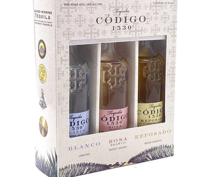 Codigo 1530 Blanco Rosa and Anejo Mini Shot 3/50ml - Uptown Spirits