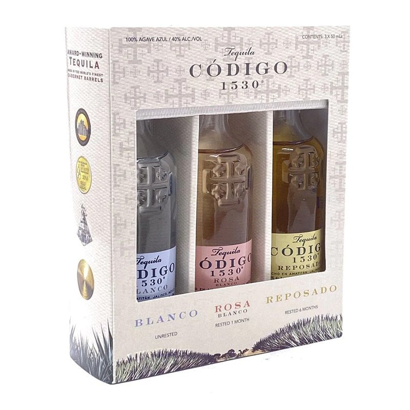 Codigo 1530 Blanco Rosa and Anejo Mini Shot 3/50ml - Uptown Spirits