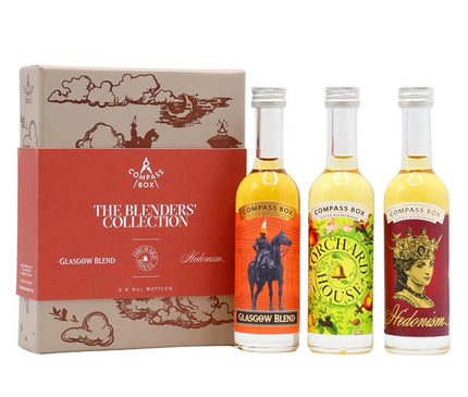 Compass Box The Blenders Collection Whiskey Mini Shots 3/50ml - Uptown Spirits