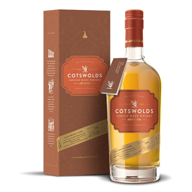 Cotswolds Bourbon Cask Single Malt Whiskey 750ml - Uptown Spirits