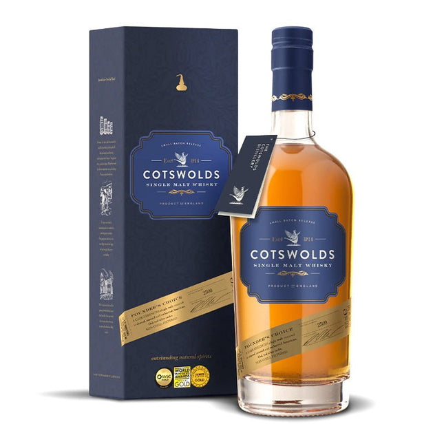 Cotswolds Founderss Choice Single Malt Whisky 750ml - Uptown Spirits