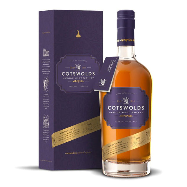 Cotswolds Sherry Cask Single Malt Whisky 700ml - Uptown Spirits