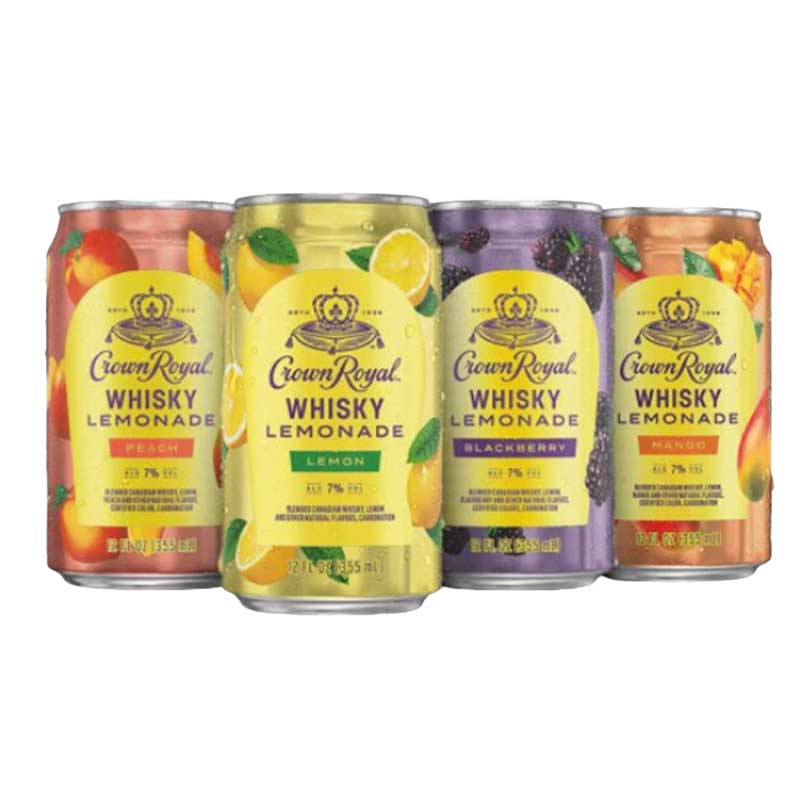 Crown Royal Whiskey Lemonade Variety Pack 8/355ml – Uptown Spirits