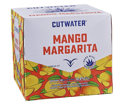 Cutwater Mango Margarita Tequila Cocktail 4/355ml - Uptown Spirits