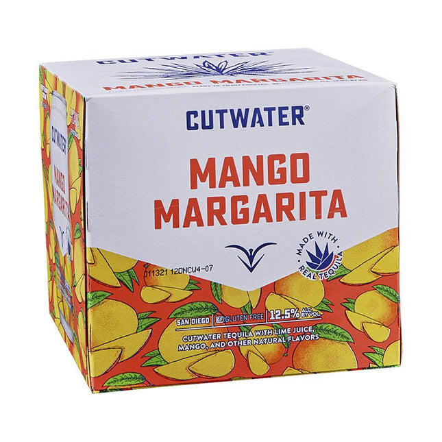 Cutwater Mango Margarita Tequila Cocktail 4/355ml - Uptown Spirits