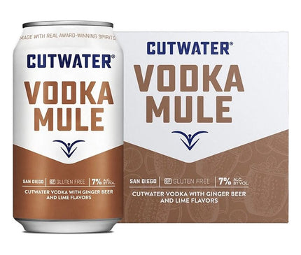 Cutwater Mule Vodka 4/355ml - Uptown Spirits