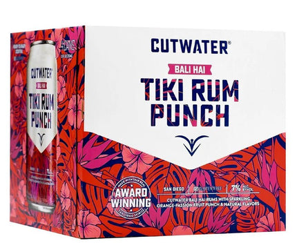 Cutwater Tiki Rum Punch Canned Cocktail 4/355ml - Uptown Spirits