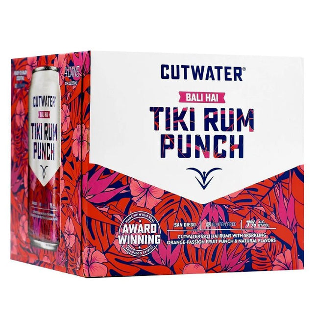 Cutwater Tiki Rum Punch Canned Cocktail 4/355ml - Uptown Spirits