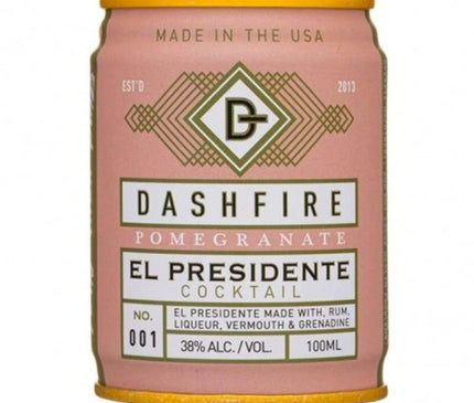 Dashfire El Presidente Canned Cocktail 100ml - Uptown Spirits