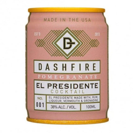 Dashfire El Presidente Canned Cocktail 100ml - Uptown Spirits