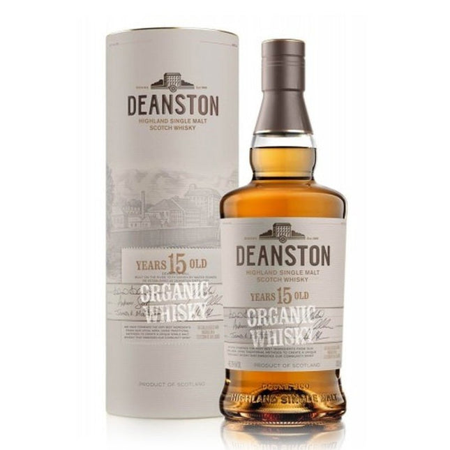 Deanston 15 Year Organic Whiskey 750ml - Uptown Spirits